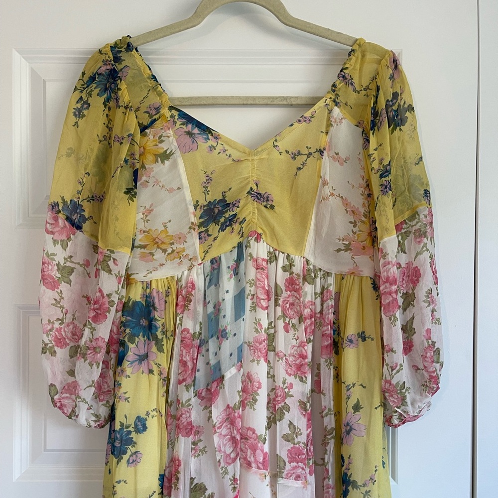 Loveshackfancy patchwork maxi dress - Picture 4 of 8